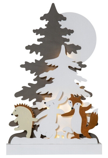 Star Trading Borddekor Forest Friends 1714184-01-0 1714182-01-0