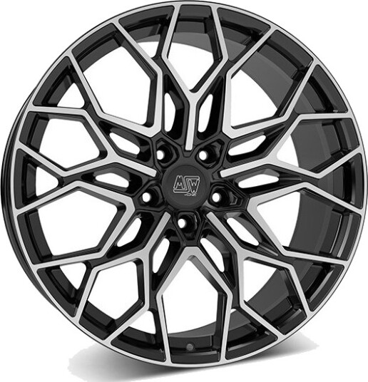 MSW 51 G.Blk/Pol 11 x 21 CB66,60 ET28 5/132 11 x 21