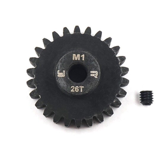 Yeah Racing MG-10016 26T HD Steel Mod1 5mm Bore Motor Gear Pinio