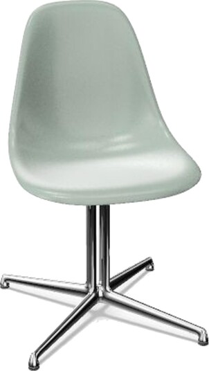 Vitra Eames Fiberglass DSL Spisestol Sjøskumgrønn/ Krom