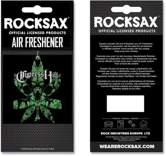 Rocksax Cypress Hill Logo Air Freshener Vanilla 78990065