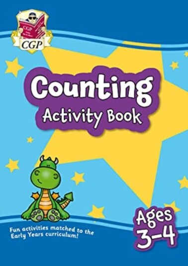 Counting Activity Book for Ages 34 (Preschool)