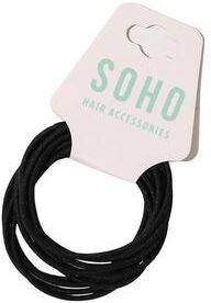 SOHO Ellie Hårstrikk Svart   10 stk.