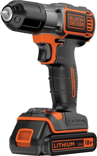 Black & Decker Borskrutrekker 18V Med 2 batterier Black & Decker Borskrutrekker 18V Med 2 batterier