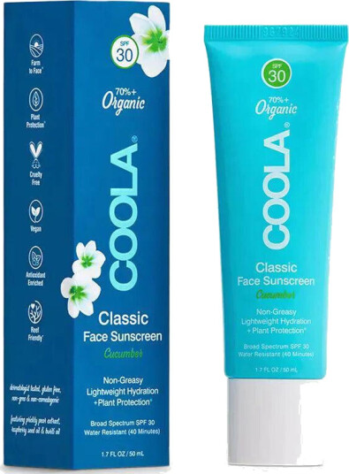 COOLA Classic Face Lotion Cucumber SPF 30 50 ml COOLA Classic Face Lotion Cucumber SPF 30 50 ml