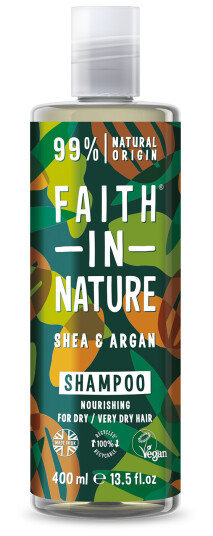 Faith In Nature Shampoo Shea & Argan 400 ml