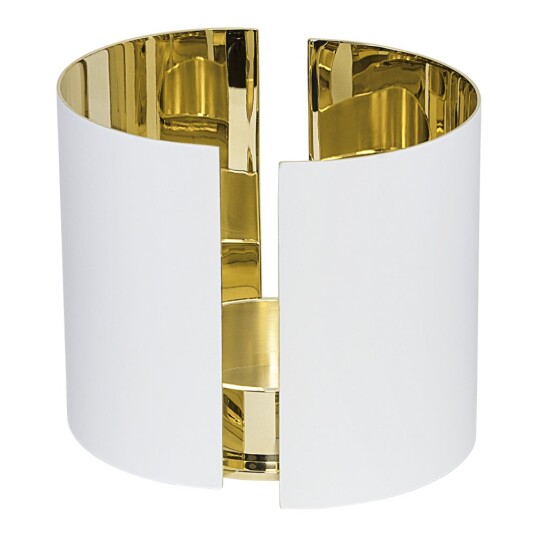 Skultuna Infinity telysholder 3 deler 10 cm hvit
