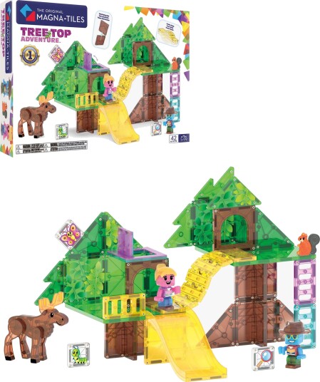 Magna-Tiles Tree Top Adventure Byggesett