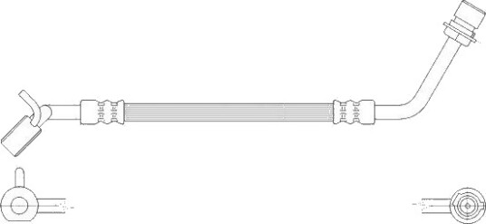 K&K FT2340 Bremseslange