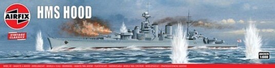 Airfix 1/600 HMS Hood Vintage