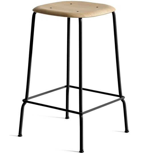 Hay Soft Edge 80 Barstol Eik