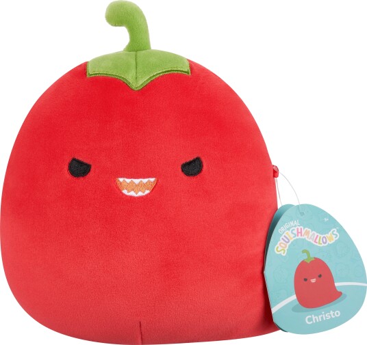 Squishmallows 19 cm Plush P22 Christo Red Chili Pepper