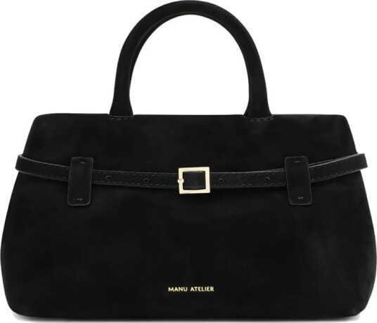 Manu Atelier Dame Vesker Svart ONE SIZE,
