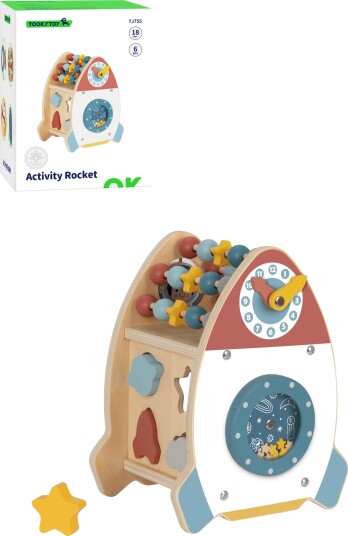 Tooky Toy Aktivitetsleke Rakett