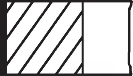 MAHLE 033 16 N0 Stempelringsett