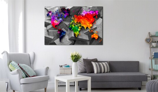 Tavle Cubic World 90X60 Artgeist sp. z o. o.