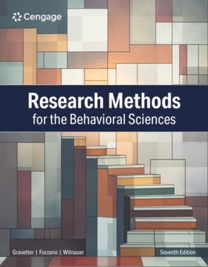 Research Methods for the Behavioral Sciences Research Methods for the Behavioral Sciences