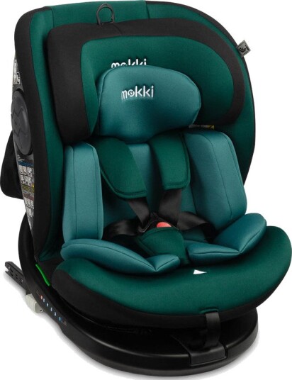 Caretero Mokki Bilsete I-Size ISOFIX 5-Punktssele 40-150 cm Grønn