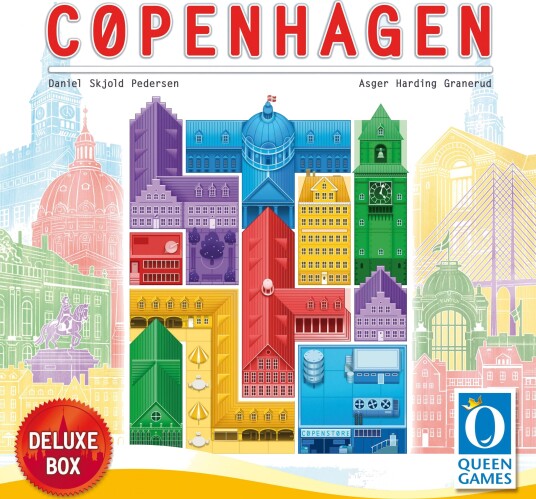 Queen Games Copenhagen Brettspill Deluxe Edition Engelsk 8+ År