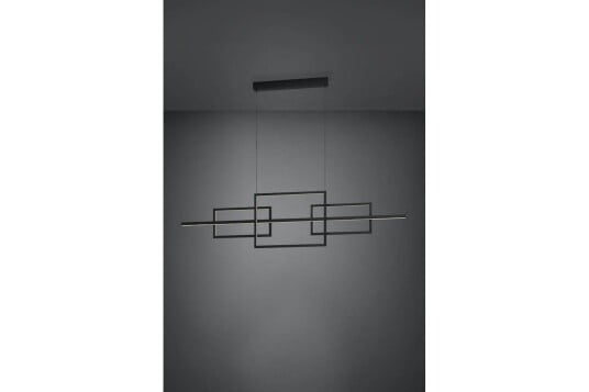 Takpendel Eglo Puebla Svart/Hvit 150 cm 150 cm Takpendel Eglo Puebla Svart/Hvit 150 cm 150 cm