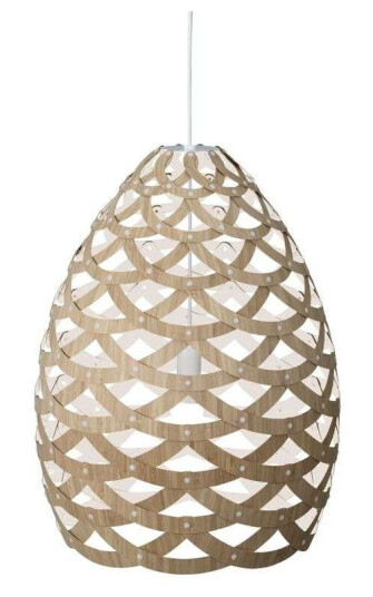David Trubridge TUI Pendel Ø95 Hvit 1 Side