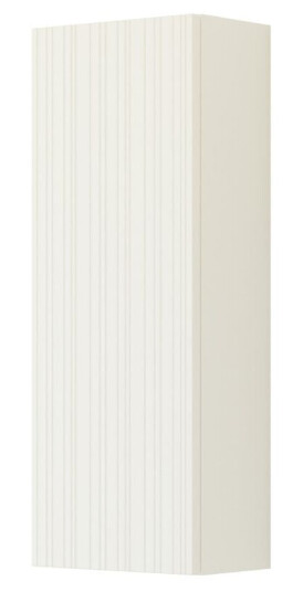 Dansani You Urban Riflet Overskap 1 dør Hvit Matt / 30cm Venstre Hengslet Dansani You Urban Riflet Overskap 1 dør Hvit Matt / 30cm Venstre Hengslet