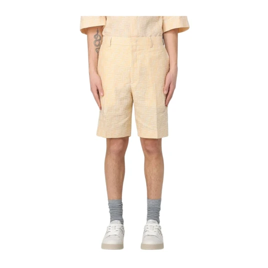 Fendi Herre Shorts Beige M Fendi Herre Shorts Beige M