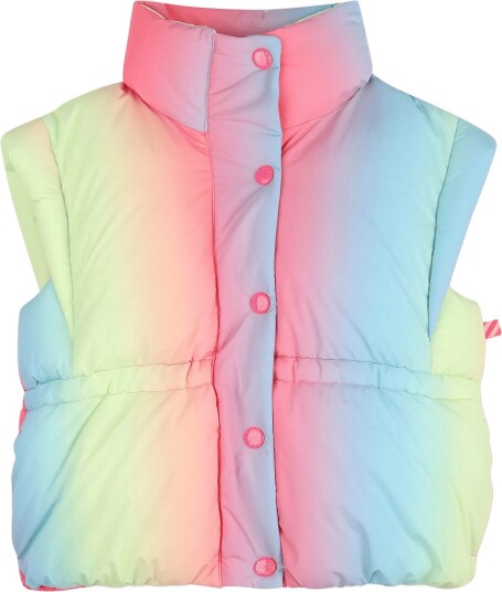 Billieblush Puffer Jacket Sleeveless Multi/patterned 140