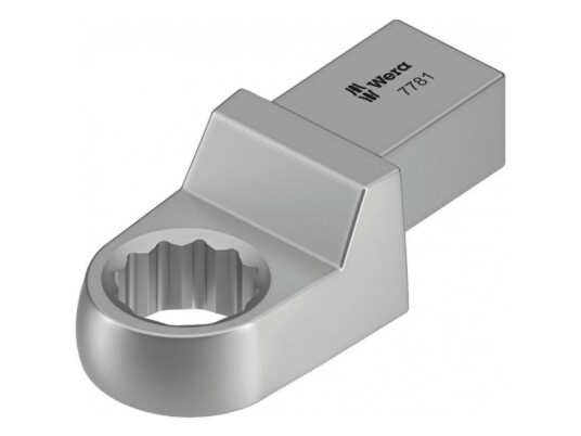 Wera 7781 Torque Wrench End Fitting Sølv 18 Mm 1 Stykker Chromium Vanadium Steel Cr V 2,8 Cm Wera 7781 Torque Wrench End Fitting Sølv 18 Mm 1 Stykker Chromium Vanadium Steel Cr V 2,8 Cm
