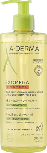 A-Derma Exomega Control dusjolje 500 ml