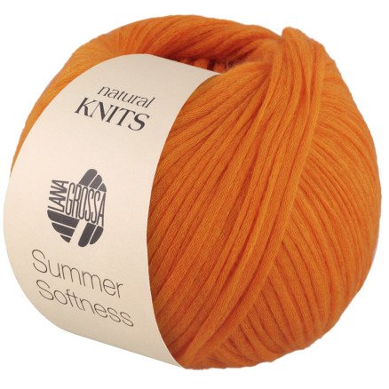 Lana Grosssa Summer Softnes Garn 12 Oransje