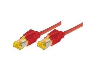 Tecline 2M Cat.6A 2 M Cat6a S/Ftp S-Stp Rj-45 Rj-45 Rød