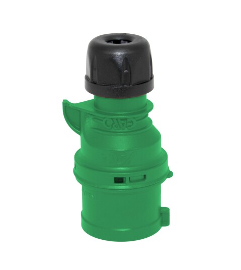 Garo P 416-2 S Støpsel IP44 5-polet 16 A Grønn 2 h er & kabler