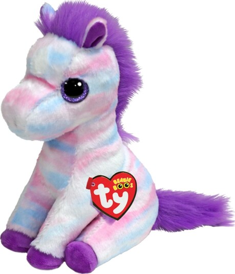 Ty Kosedyr Beanie Babyer 15 cm Hayden Ty OneSize Kosedyr Blå Hvit Lilla Rosa