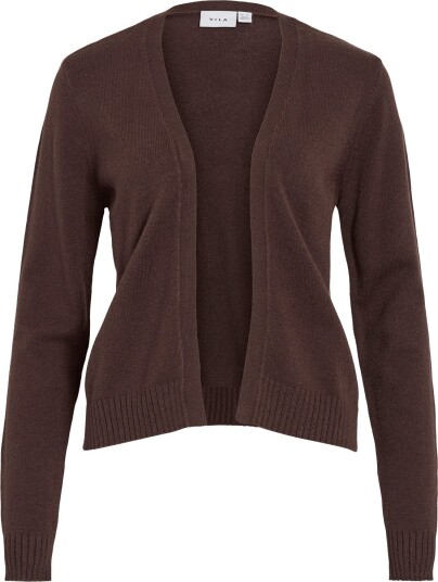 Vila Viril Short L/S Knit Cardigan Noos Brown XL