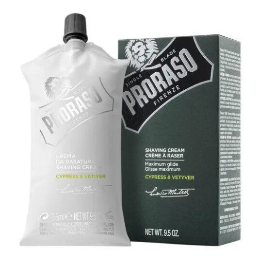 Proraso Barberkrem Cypress & Vetyver 275ml Proraso Barberkrem Cypress & Vetyver 275ml