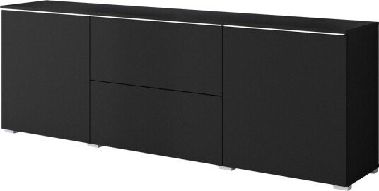 Sherie TV-benk 180 cm - Svart Sherie TV-benk 180 cm - Svart