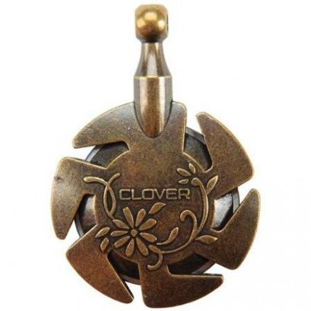 Clover Garn Cutter 3,5cm Antikk gull Clover Garn Cutter 3,5cm Antikk gull