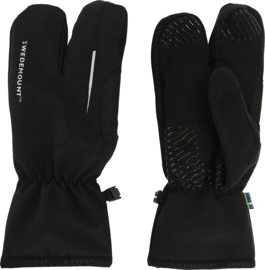 Swedemount Nordic Warm Split Finger Glove Black 11 Vanter