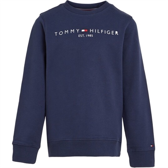 Tommy Hilfiger Essential Collegegenser Twilight Navy 16 år Tommy Hilfiger Essential Collegegenser Twilight Navy 16 år