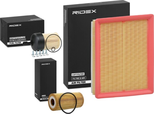 Filtersett RIDEX 4055F34719 Filtersett RIDEX 4055F34719