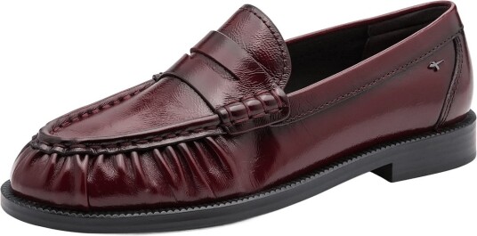 Tamaris Women Slip On   MERLOT PATENT   41