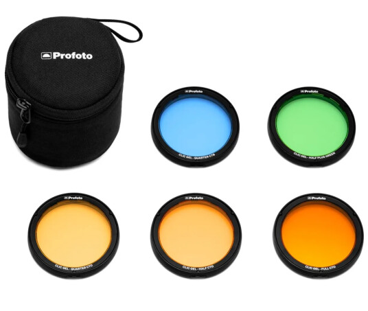 Profoto Clic Color Correction Kit Fargekorreksjonsfilter til A1- serie Profoto Clic Color Correction Kit Fargekorreksjonsfilter til A1- serie