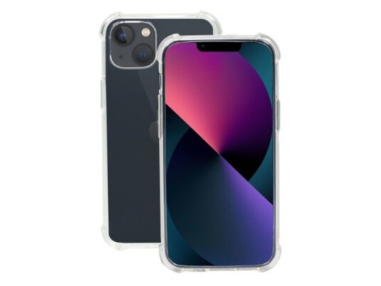 Mobilis R-Series - Baksidedeksel For Mobiltelefon - Gjennomsiktig - For Apple Iphone 13 Mini