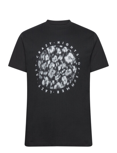 Garment Project Relaxed Fit Tee Black / Lazy Hazy Black L Garment Project Relaxed Fit Tee Black / Lazy Hazy Black L