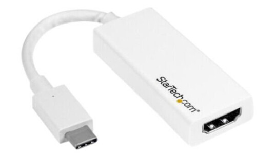 StarTech USB-C til HDMI Adapter 4K 30Hz Hvit 0.1m