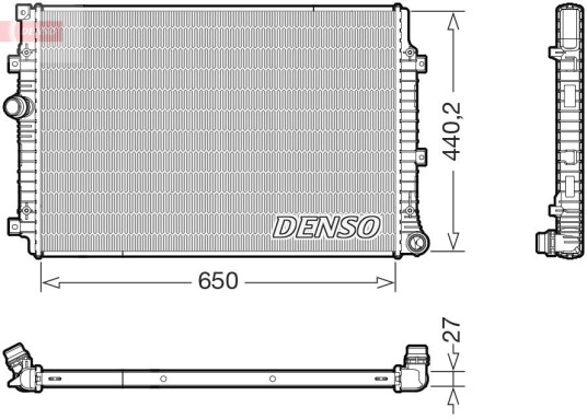 Radiator DENSO DRM32065