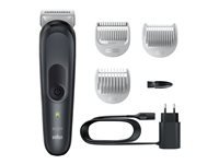 Braun Gray Black Body Trimmer BG3340