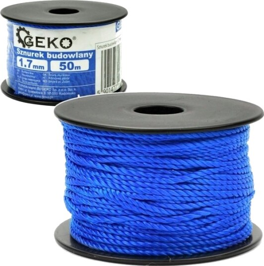 Geko Byggesnor 1.7 Mm 50 M 100