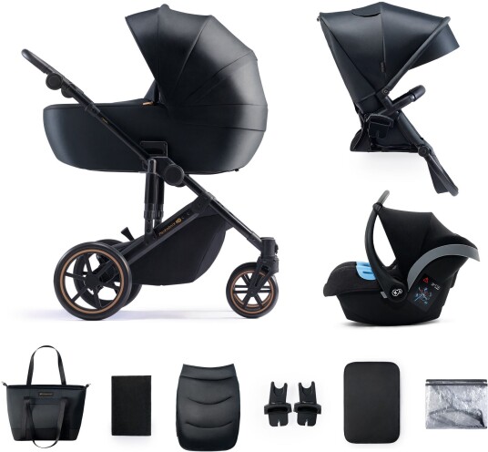Kinderkraft Klapvogn Prime 2 3in1 Mink Pro Venezian Black